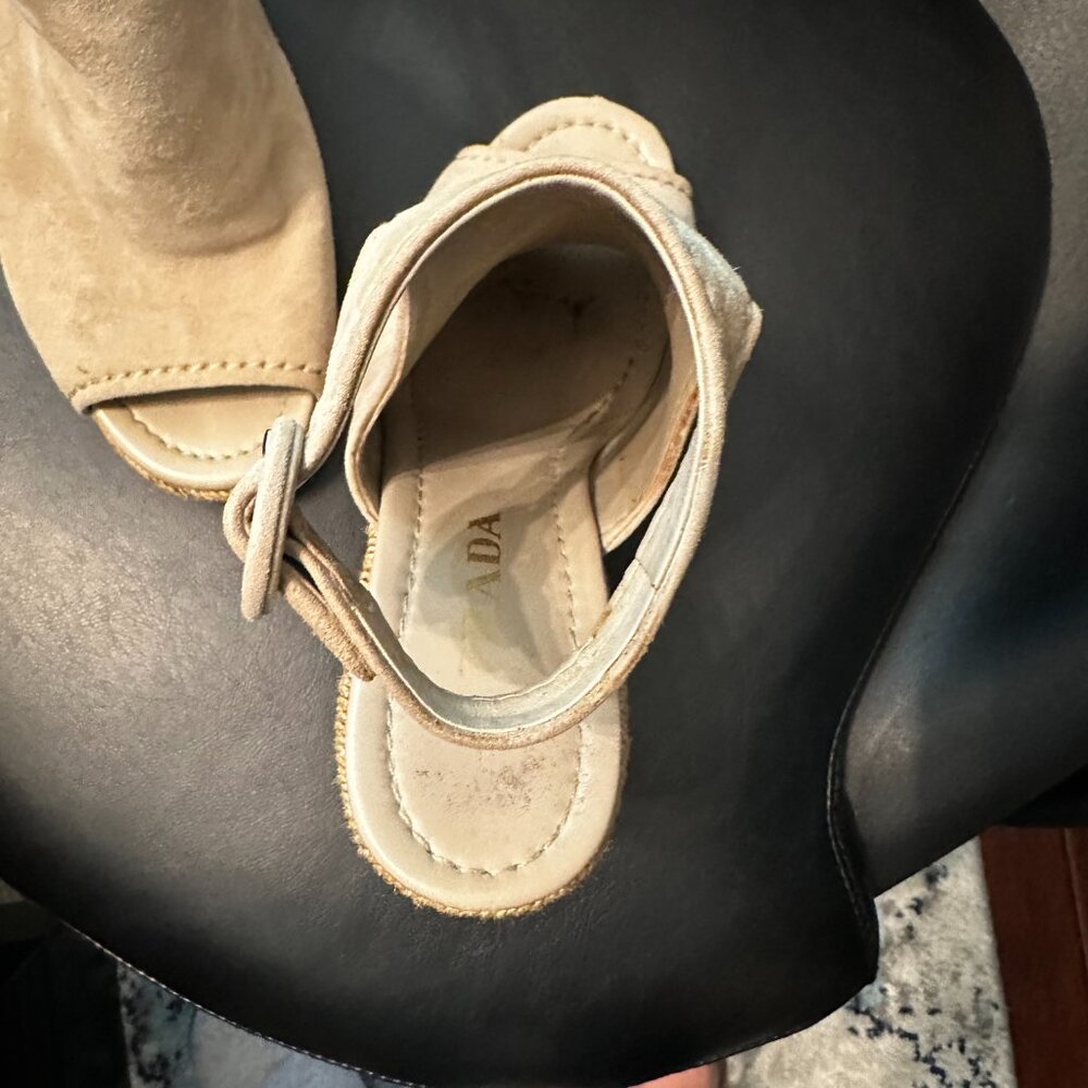 Suede Prada Wedges - Picture 2 of 13